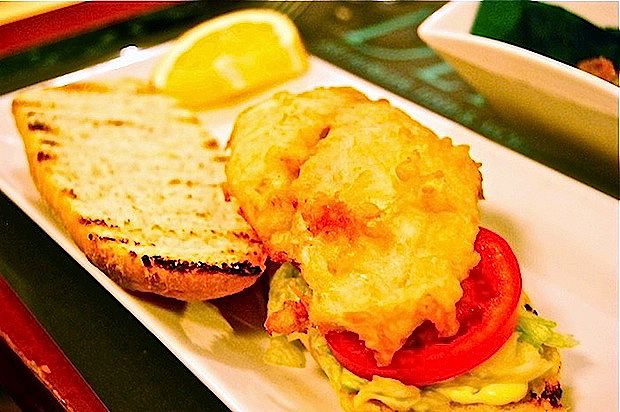 Fish burger