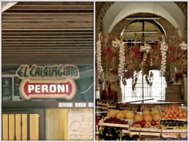 Il Ciringuito e un mercato della frutta