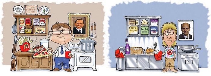 Berlusconi/Bersani