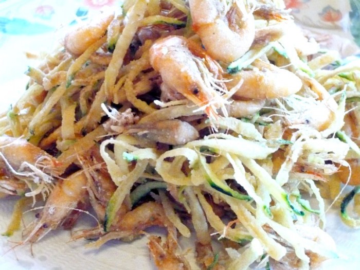 Frittura di Saltarei e Zucchine Frittura di Saltarei e Zucchine