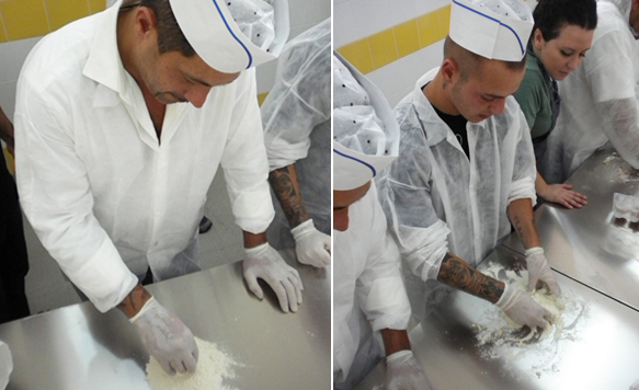 In cucina a Rebibbia