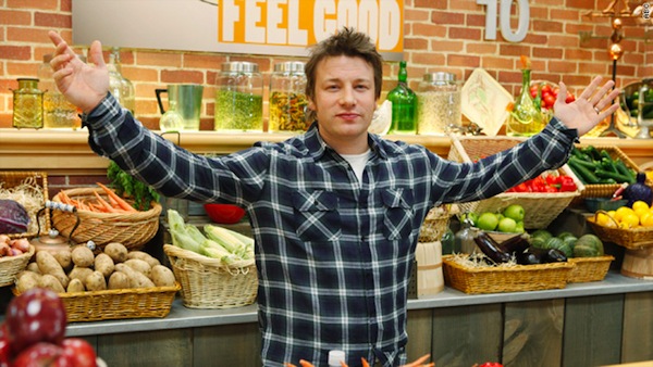 I tovaglioli di Jamie Oliver vanno a ruba