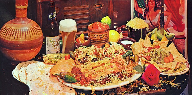 L'interno della copertina di Tres hombres degli ZZTop