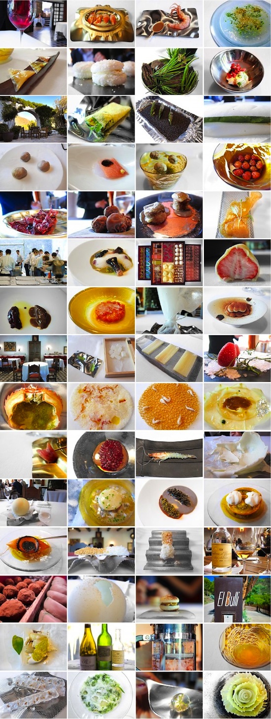 Le foto che il blog A life worth eating ha dedicato a El Bulli di Ferran Adrià