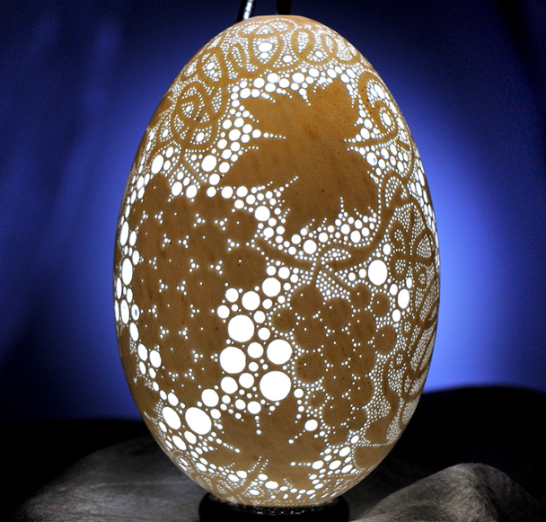 Uovo di Pasqua decorato